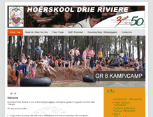 Tablet Screenshot of drieriviere.co.za